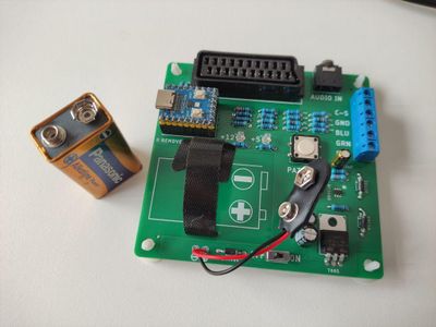 Test Pattern Generator Red DIY Portable RGB CRT Test Pattern Generator : 7 Steps (with Pictures ...