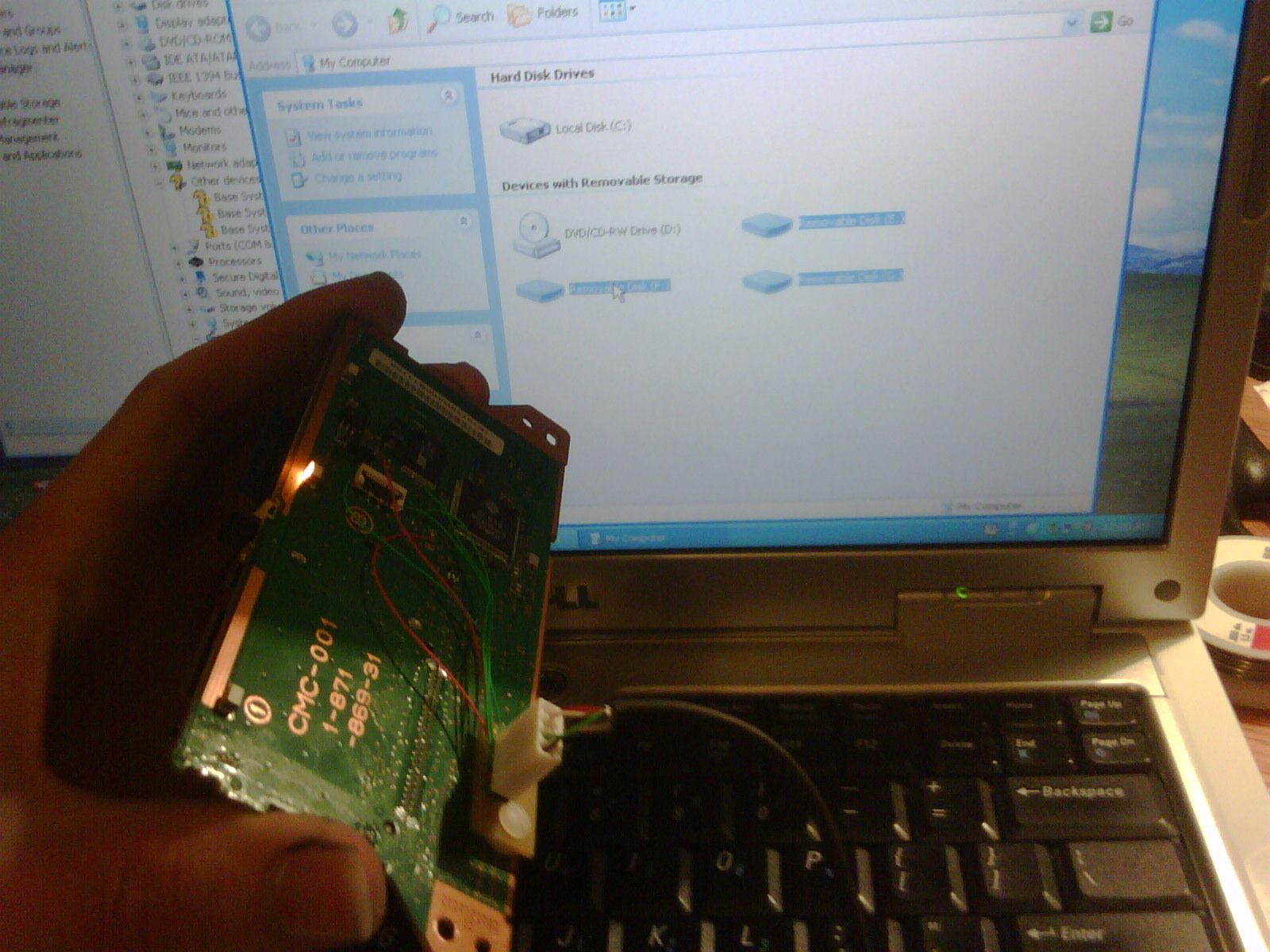 How to Use the Internal PS3 Memory Card Reader As a USB Device on You