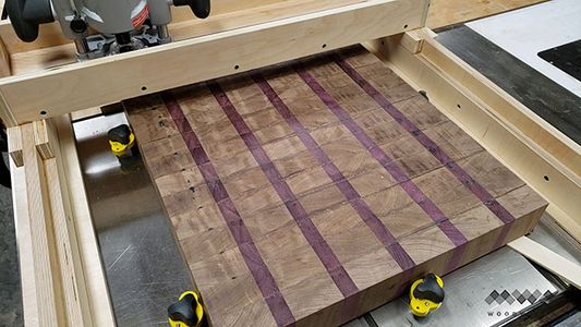 How to Make a Router Sled to Flatten Slabs : 9 Steps (with Pictures ...