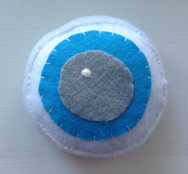 Giant Felt Eyeball