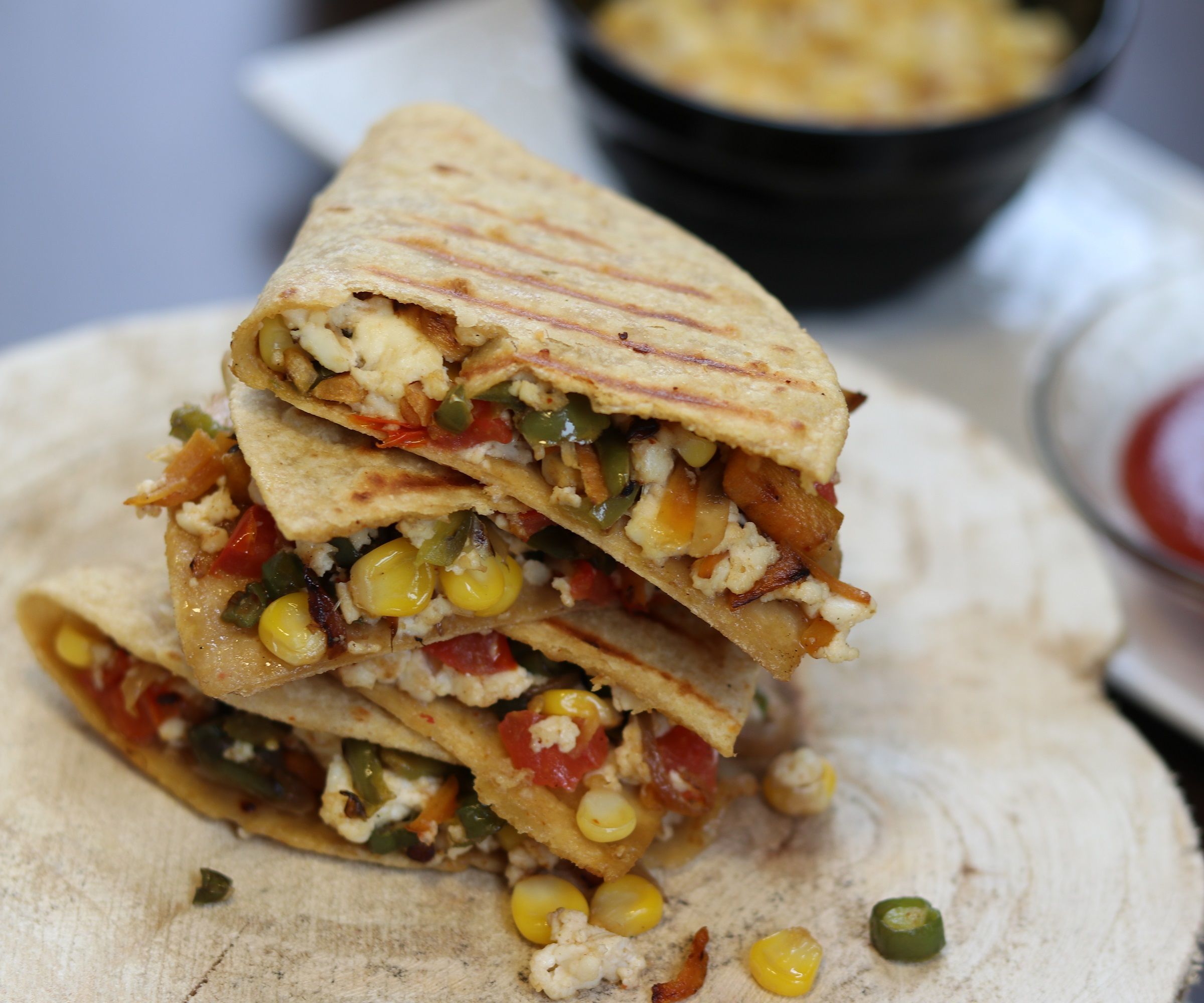 Vegetable Quesadillas - Popular Mexican Food