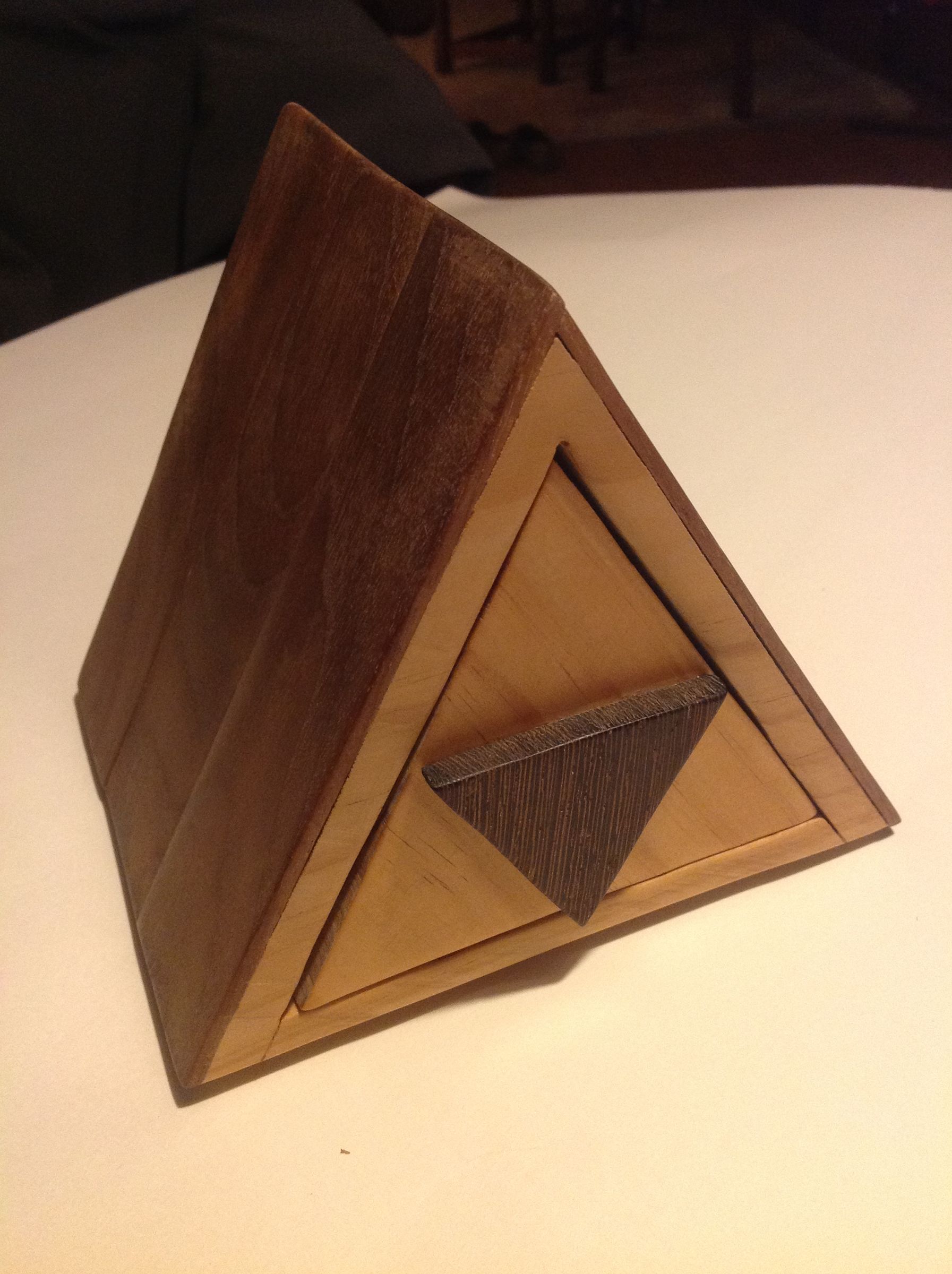 Triforce Bandsaw Box