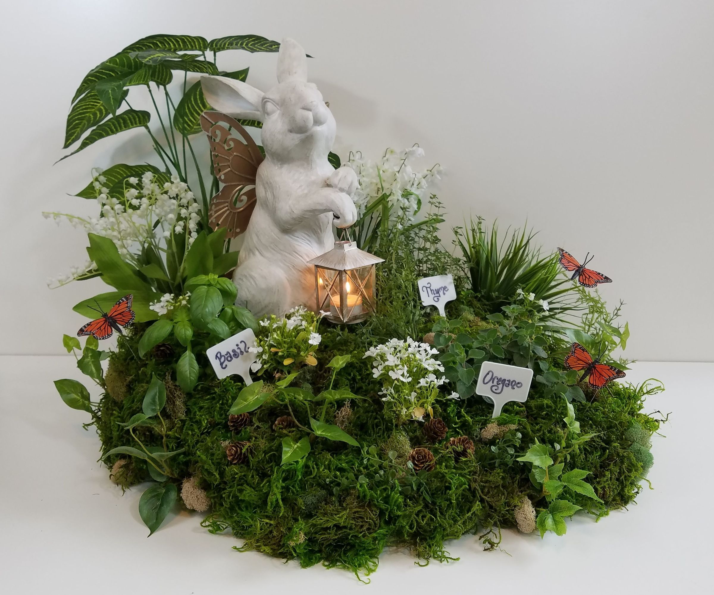 Herb & Flower Garden Centerpiece 