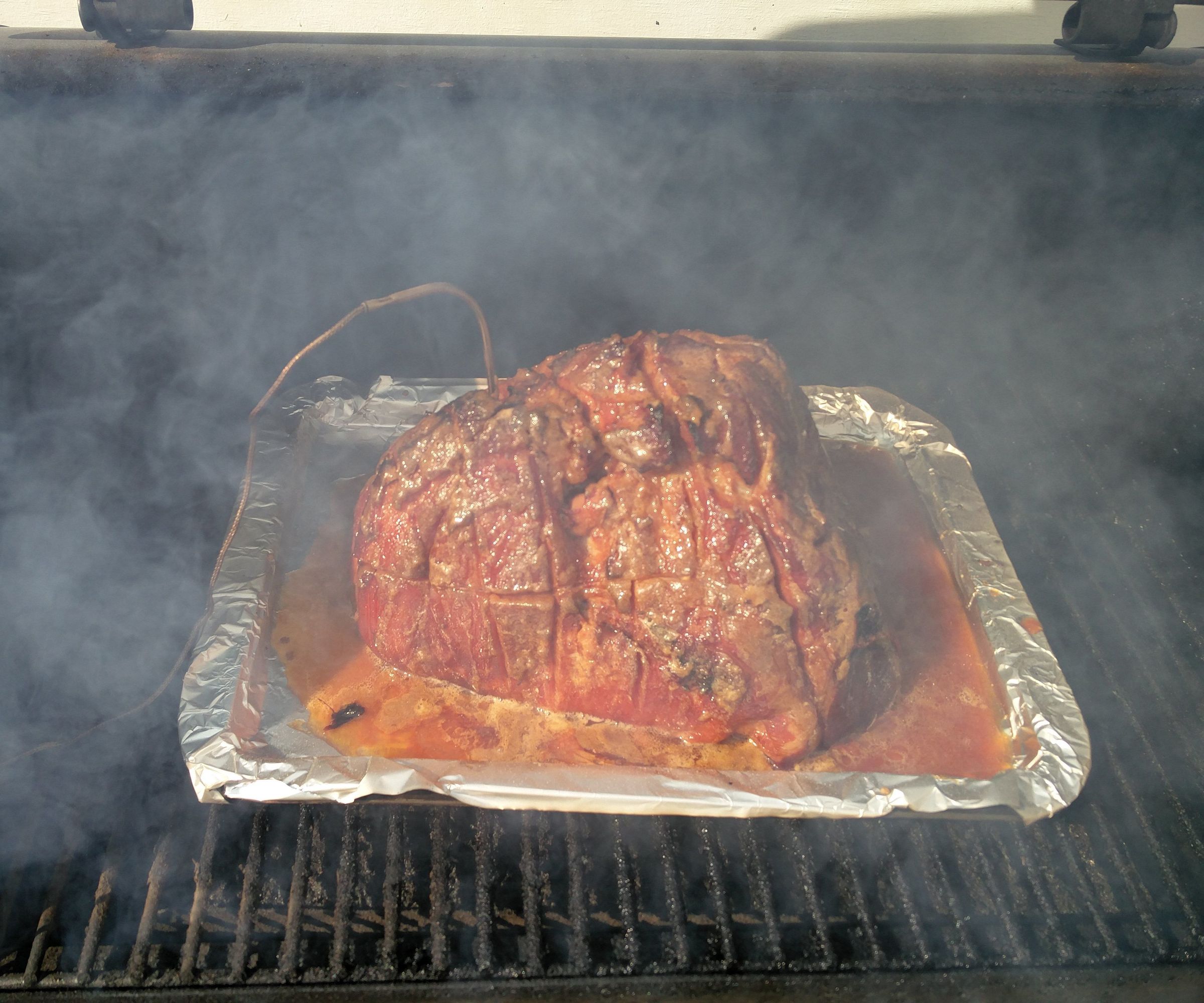 Twice Smoked Ham