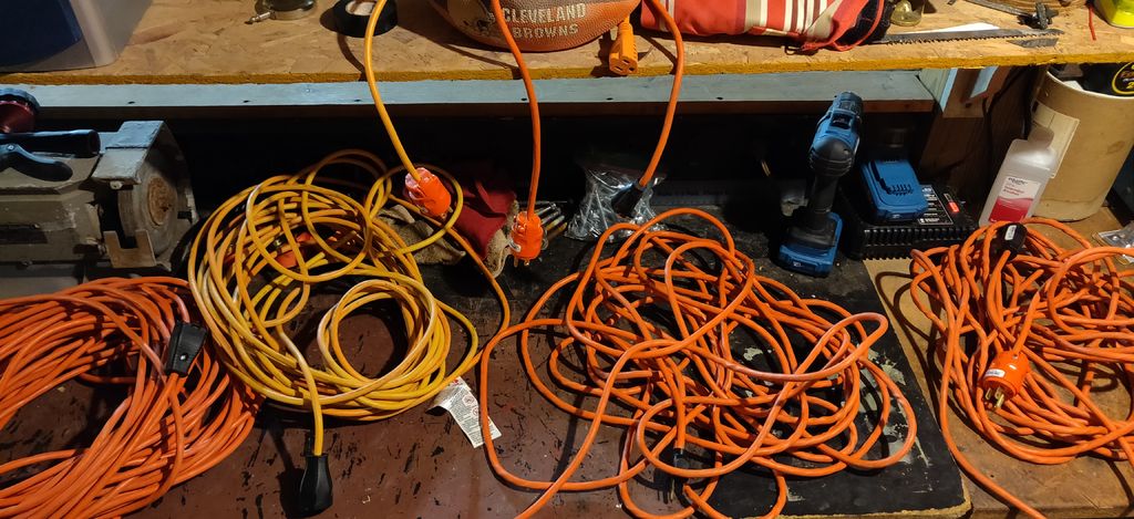 Cord Connect locks cords together /& keeps them dry Orange
