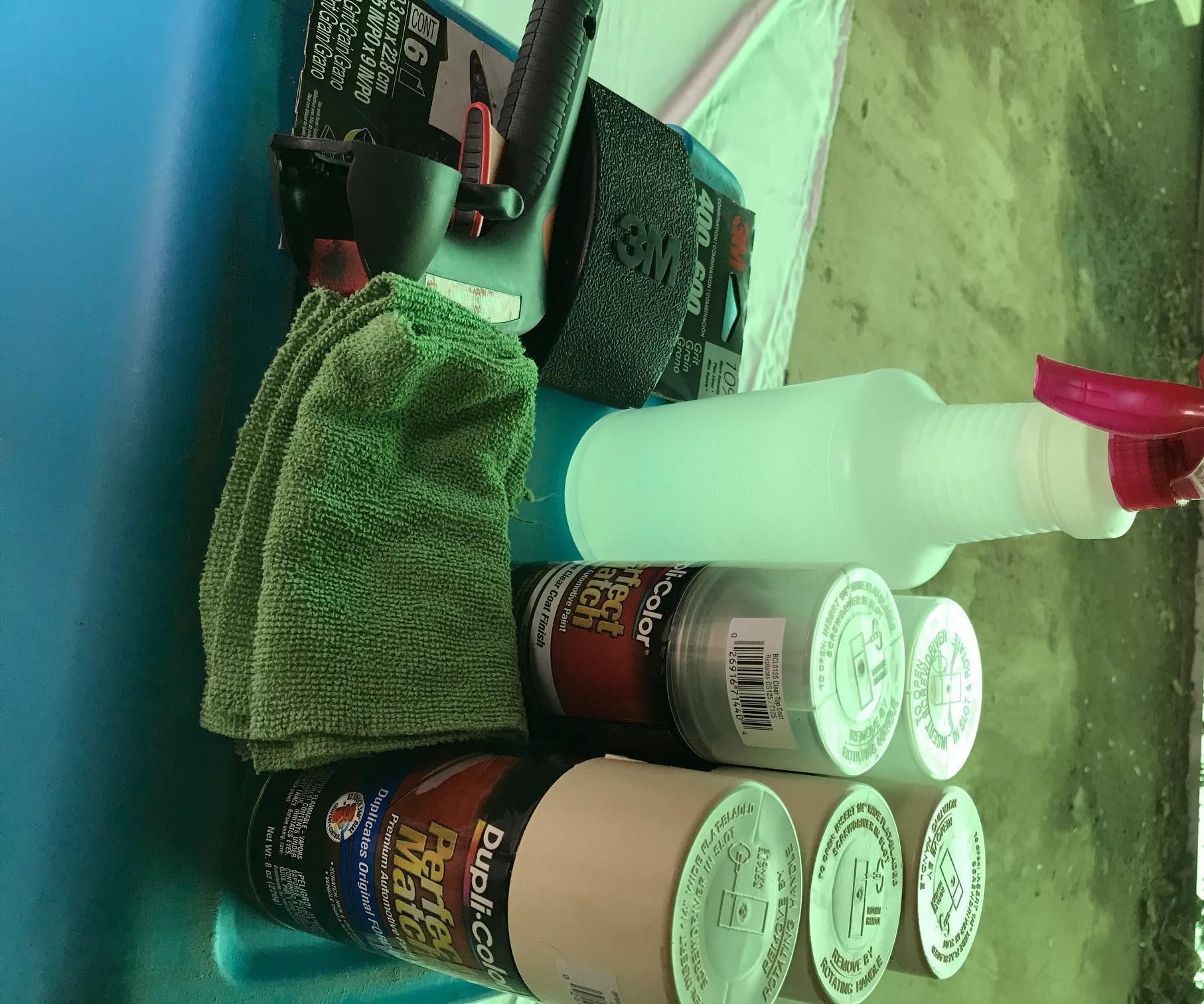 COMM101O- Painting a Replacement Bumper