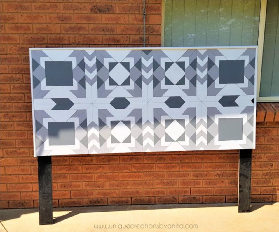 How to Make a Barn Quilt Headboard
