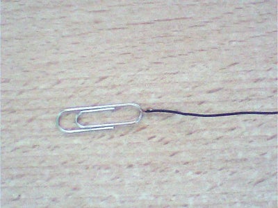 Make the Other Paper Clip and Connect the Wire