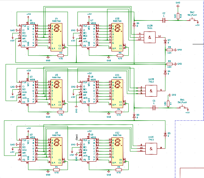 Digital Clock But Without a Microcontroller [Hardcore Electronics] : 14 ...