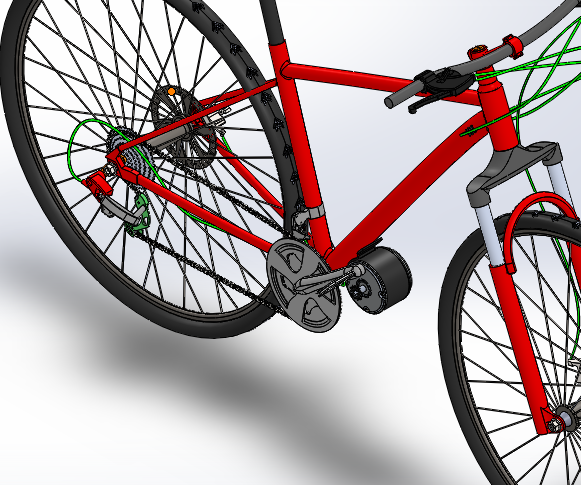 DESIGN STUDY OF AN ELECTRICAL ASSISTED PEDALING SYSTEM FOR URBAN BIKES