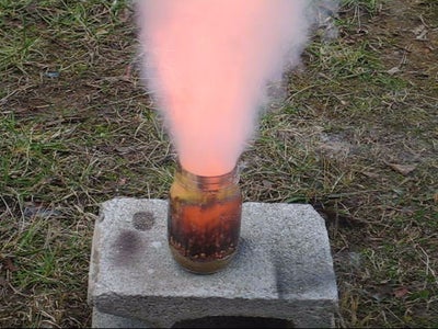 Simple Solid Rocket Propellant