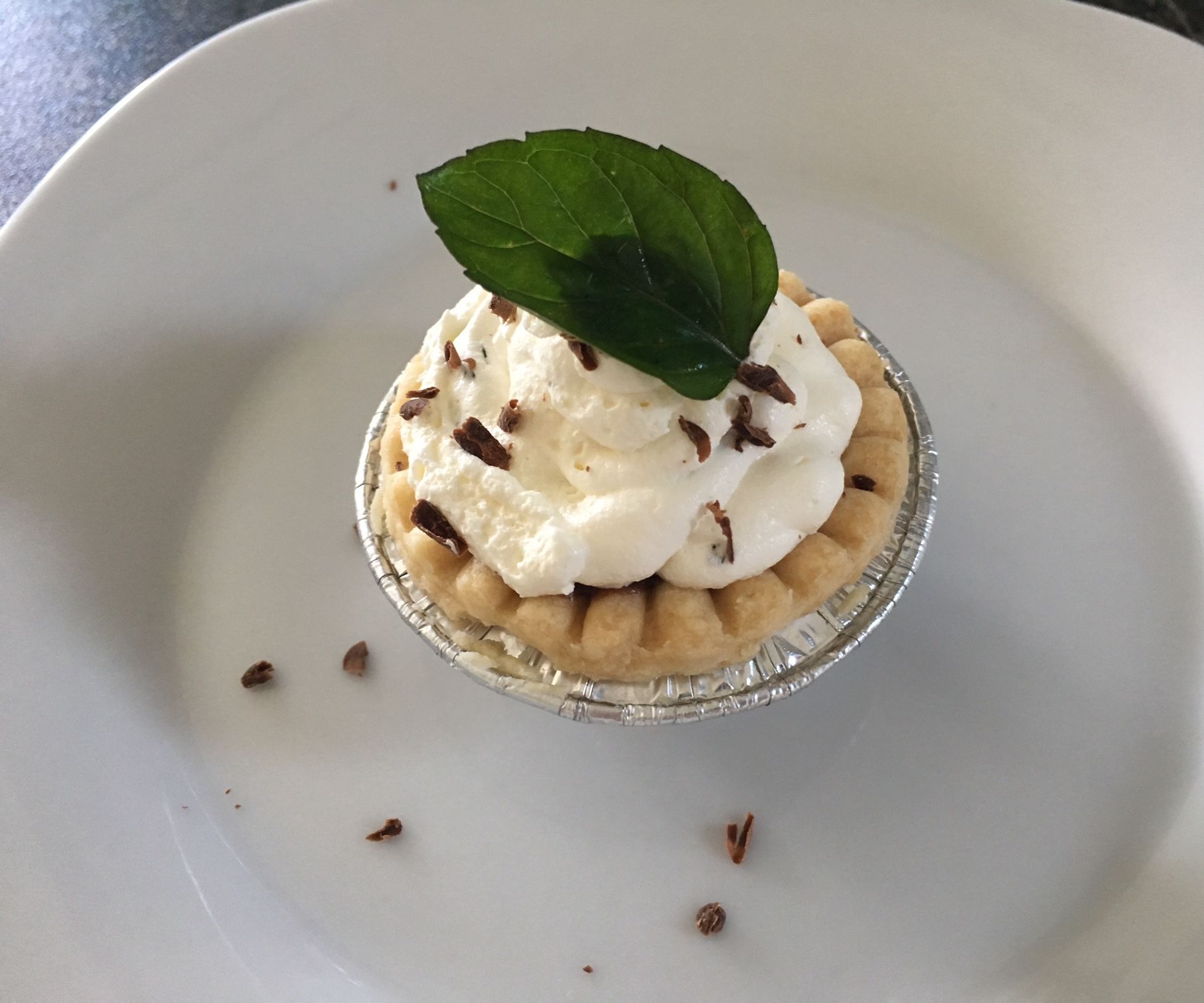 Naturally Flavored Mint Whipped Cream