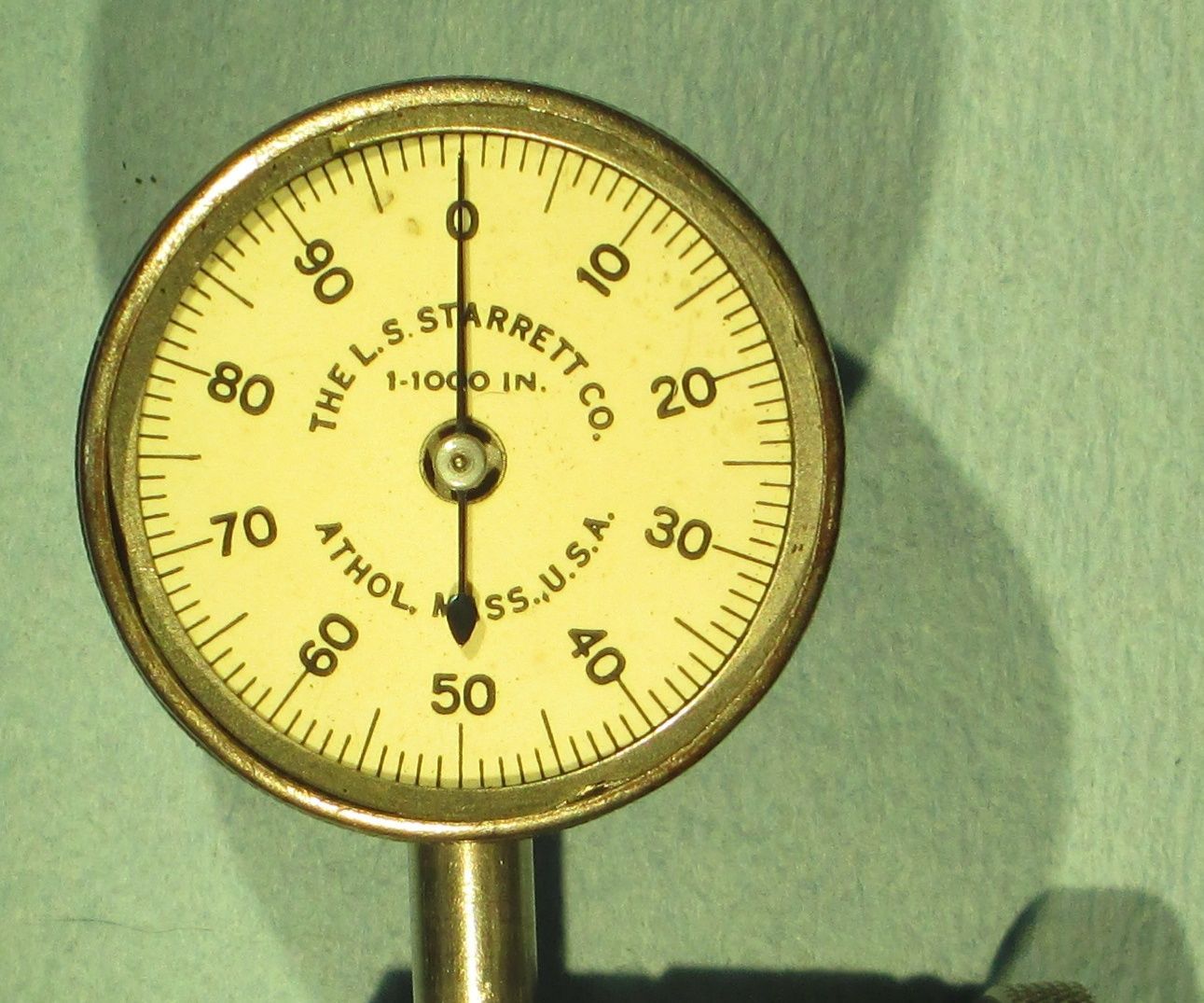 Cleaning a Starrett 196