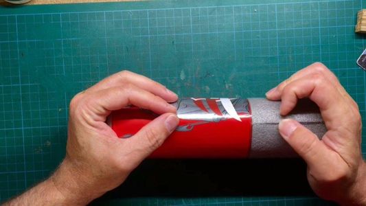 Reinforcement of Soda Can for Cutting (Method 2)