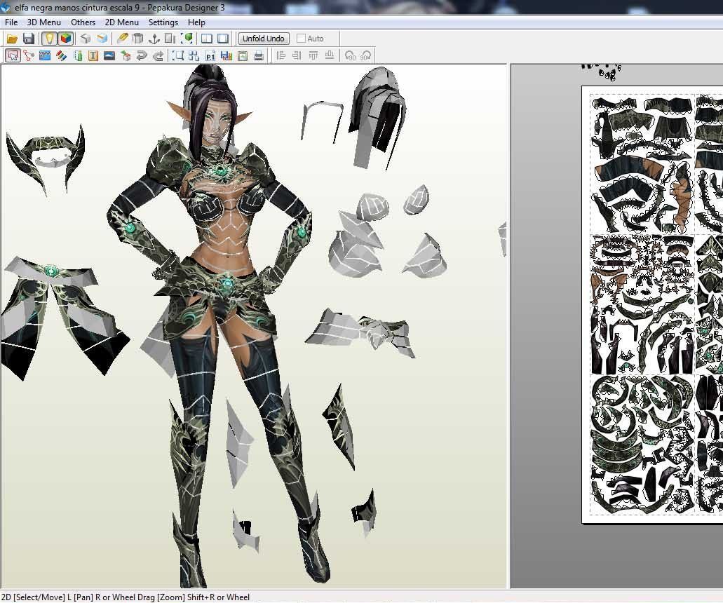 How to Make Paper Craft From a Game or 3d Model