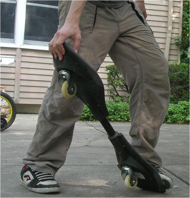 Learn to "shovel" on a  Ripstick!