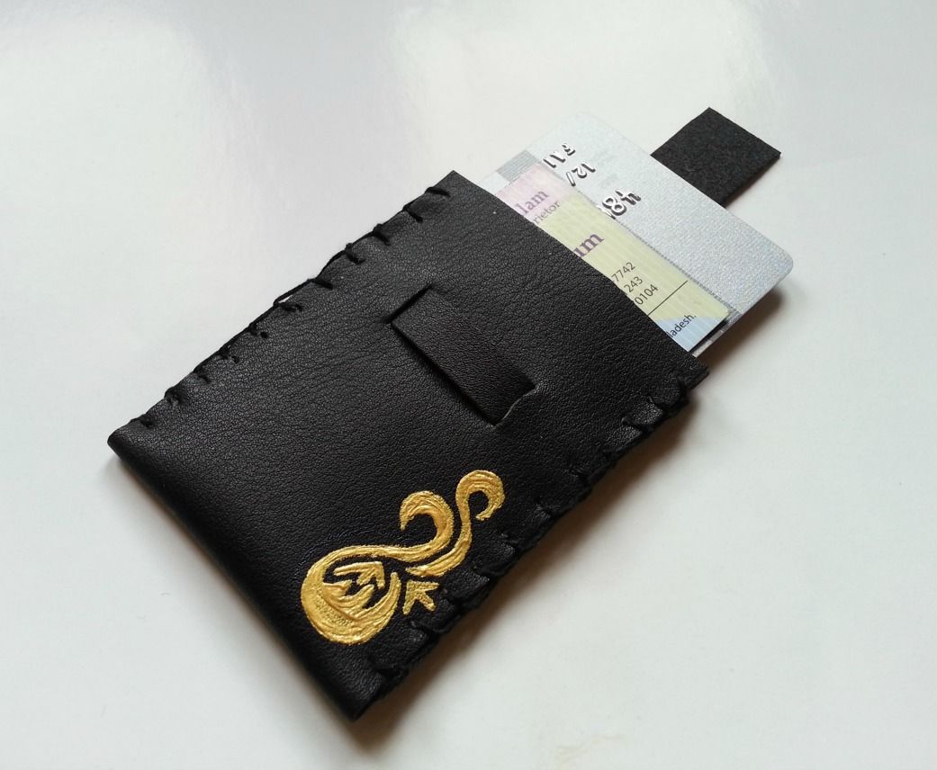 DIY Leather Card Holder