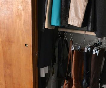 DIY Hanging Closet Rod