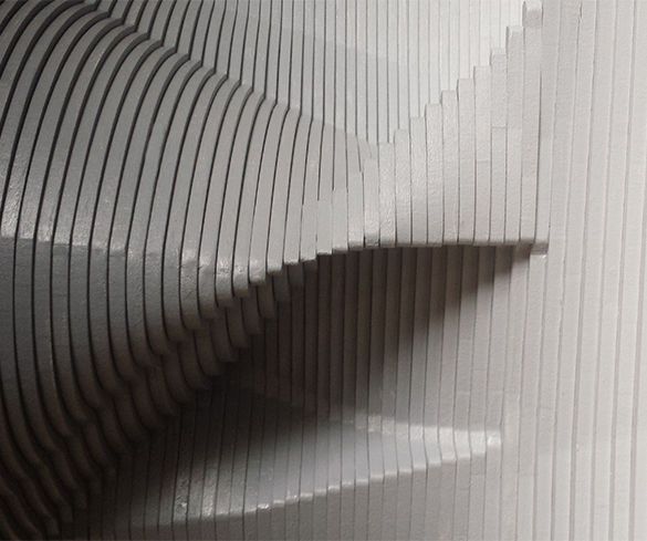 Black / White Sculpture