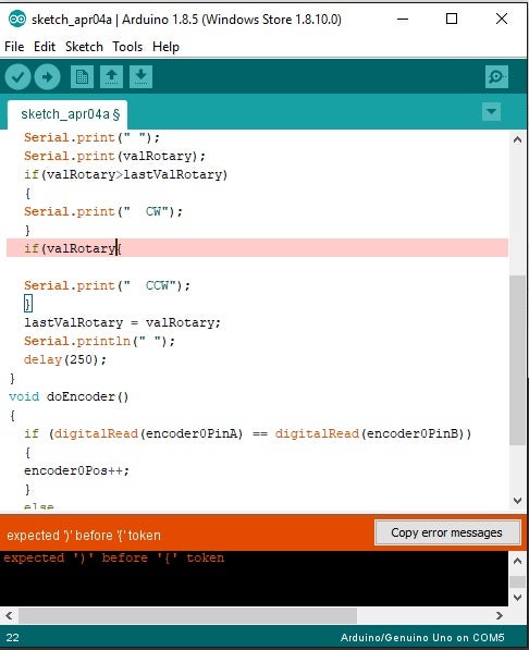 Tutorial of Rotary Encoder With Arduino : 6 Steps - Instructables