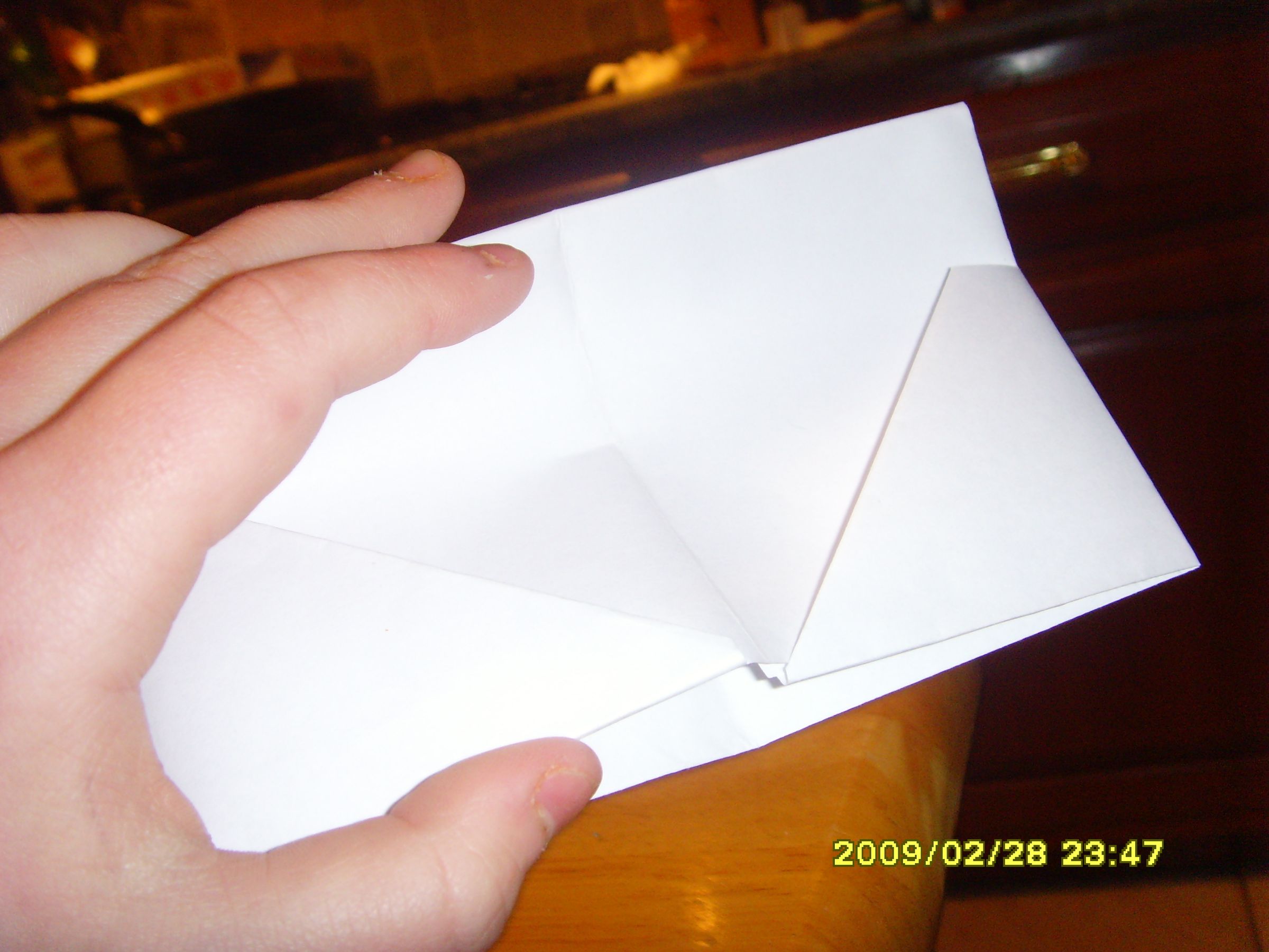 Mini Paper Folder With Hidden Compartment