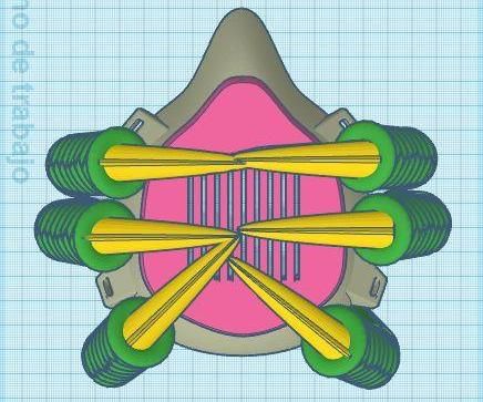 Crear Un Tapabocas De Garras De Dragón En Tinkercad (Create a Dragon Claw Mask in Tinkercad)