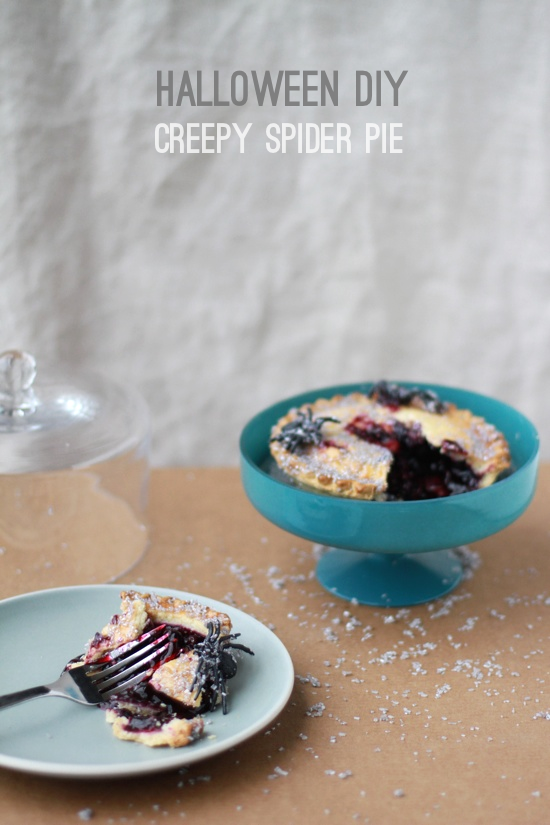 Halloween DIY: Creepy Spider Pie