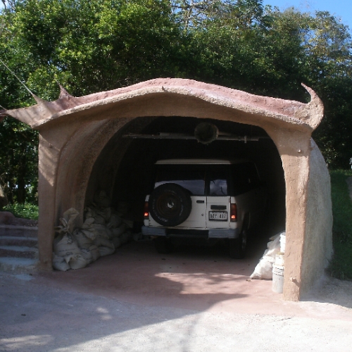 Cement Dome Garage