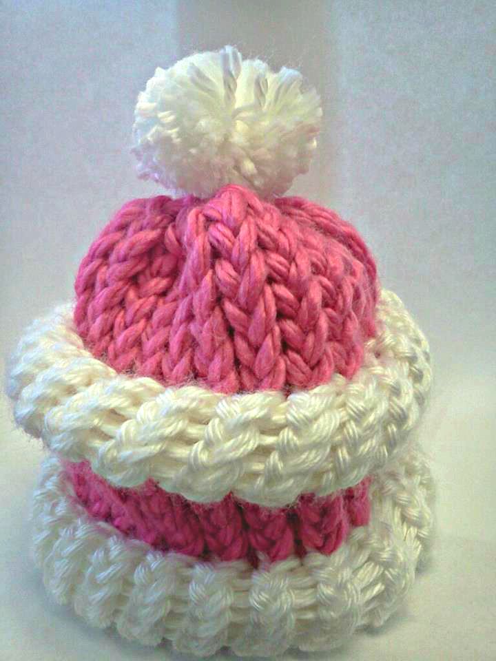 Peppermint Puff Hat