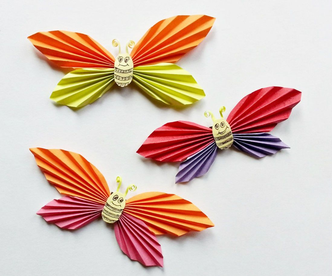 DIY Butterfly Smiley Stickers