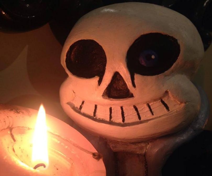 DIY Pop Vinyl - Sans From Undertale