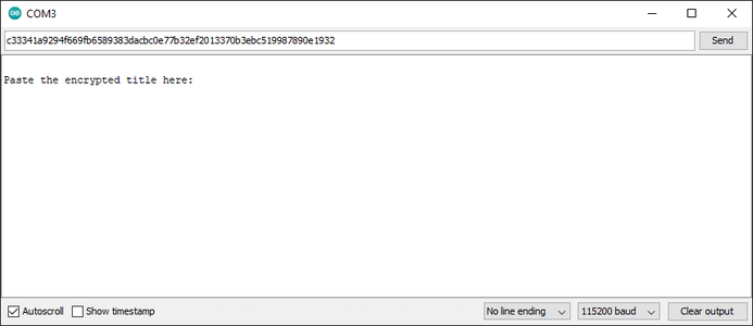 Decrypt a Note From the Cloud