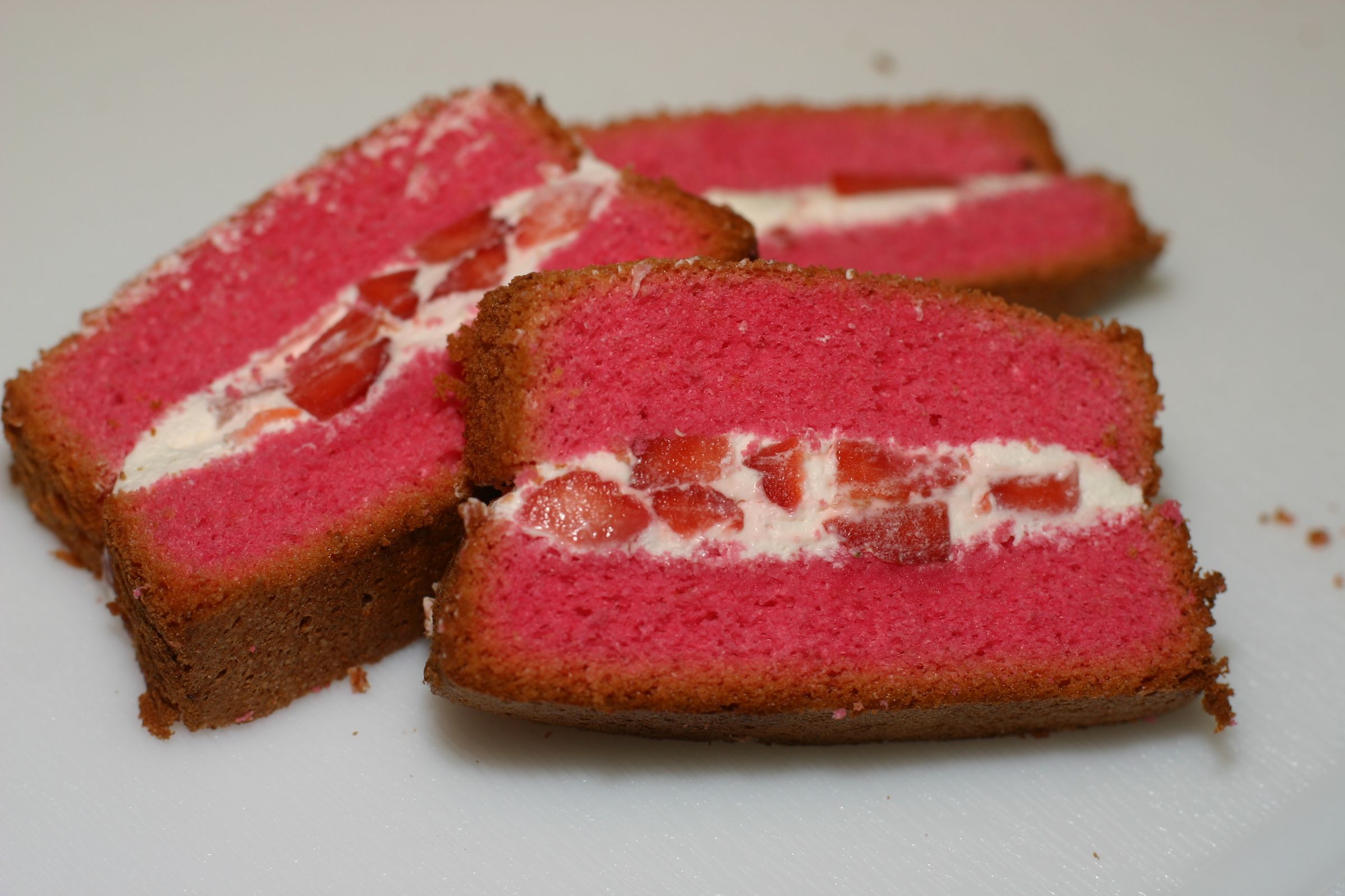 Strawberry Chiffon Cake