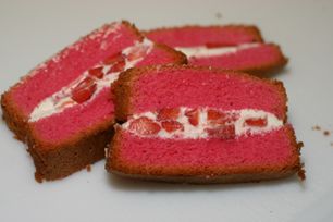 Strawberry Chiffon Cake