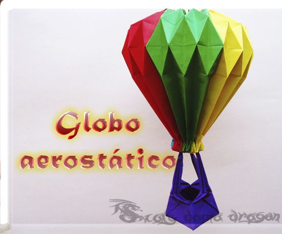 Modular Origami Balloon | Made ​​of Paper | Air Balloon