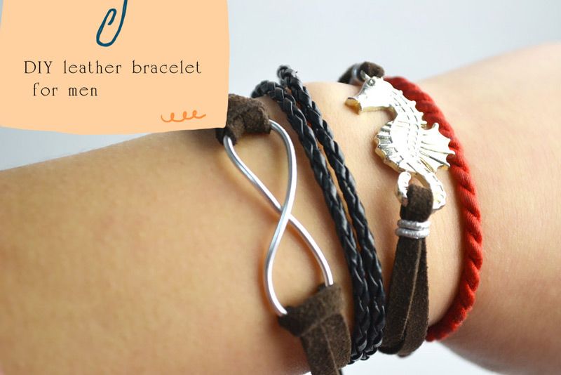 How to Make Leather Bracelets for Men With Simple Steps