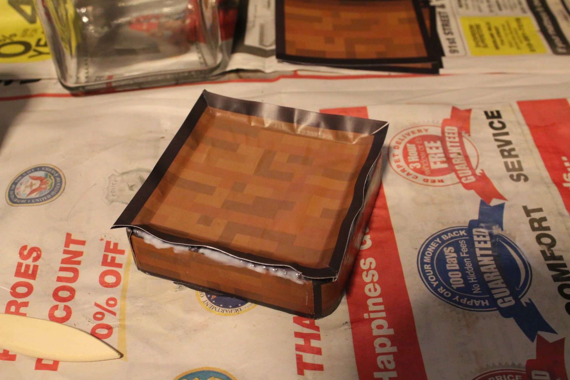 Dishwasher Safe Minecraft Cookie Jars 5 Steps Instructables