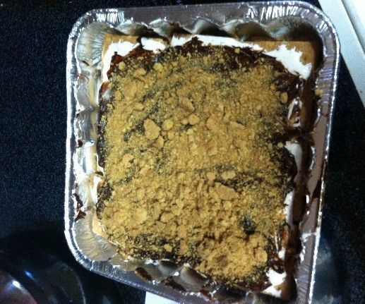 No Bake S'mores Cake 