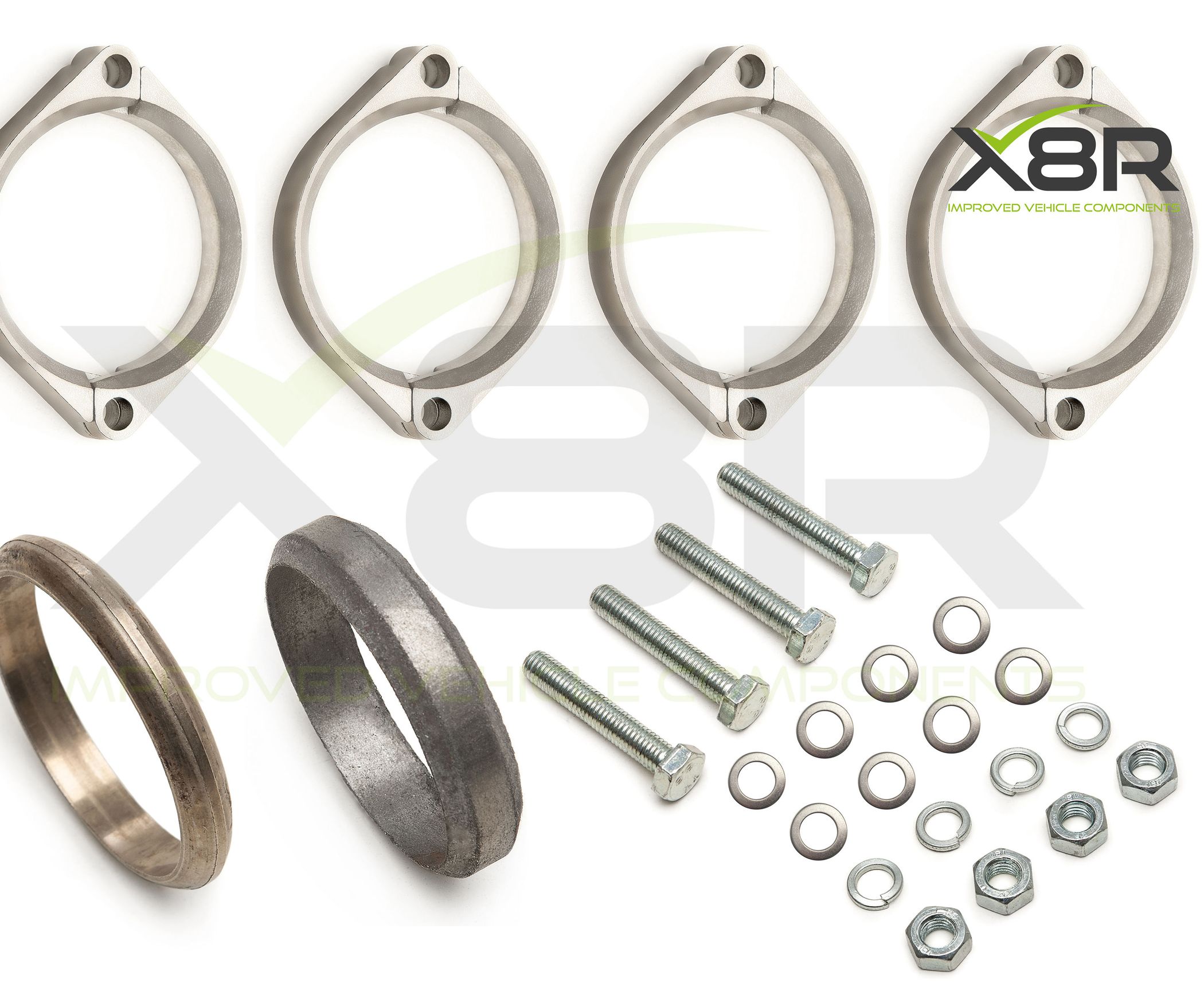 BMW E46 M3 Exhaust Muffler Back Box Flange Rusted Corroded Flanges