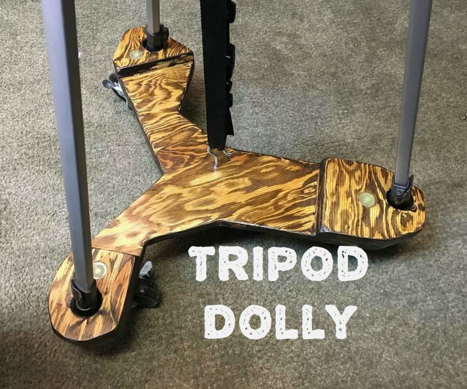 Easy Tripod Dolly 7 Steps (with Pictures) Instructables