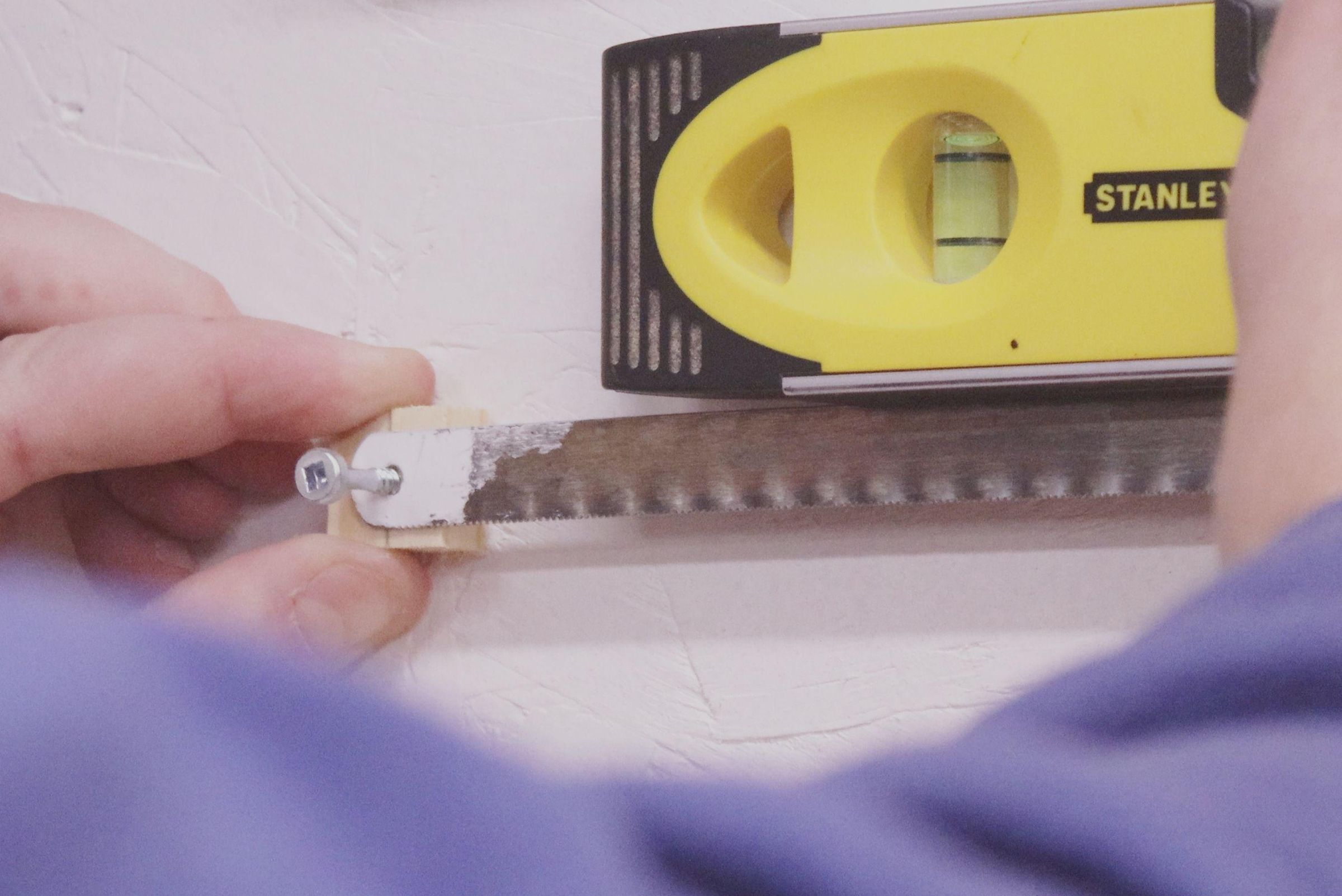 Quick WallMount Tape Measure Rack 4 Steps (with Pictures