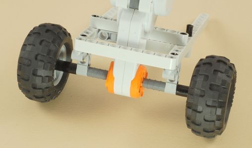 Lego NXT Steering Rover Programming and Building Instructions.