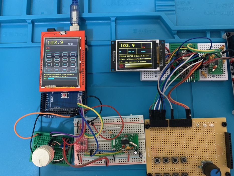 All Band Receiver With SI4732 / SI4735 (FM / RDS, AM and SSB) With ...