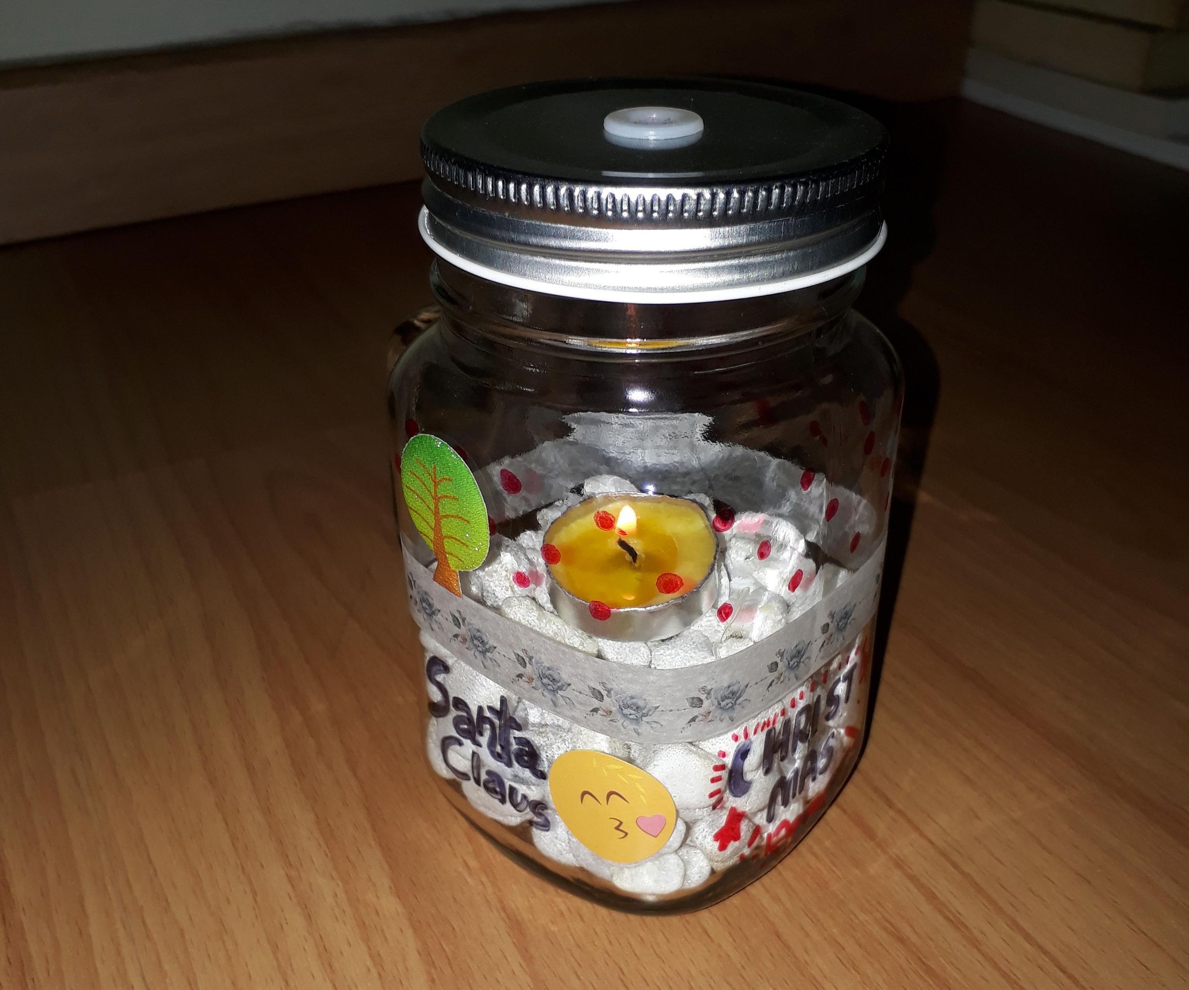 Jar Lamp of Santa's Fire