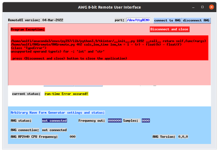 Error Handling, Tips, Improvement Ideas