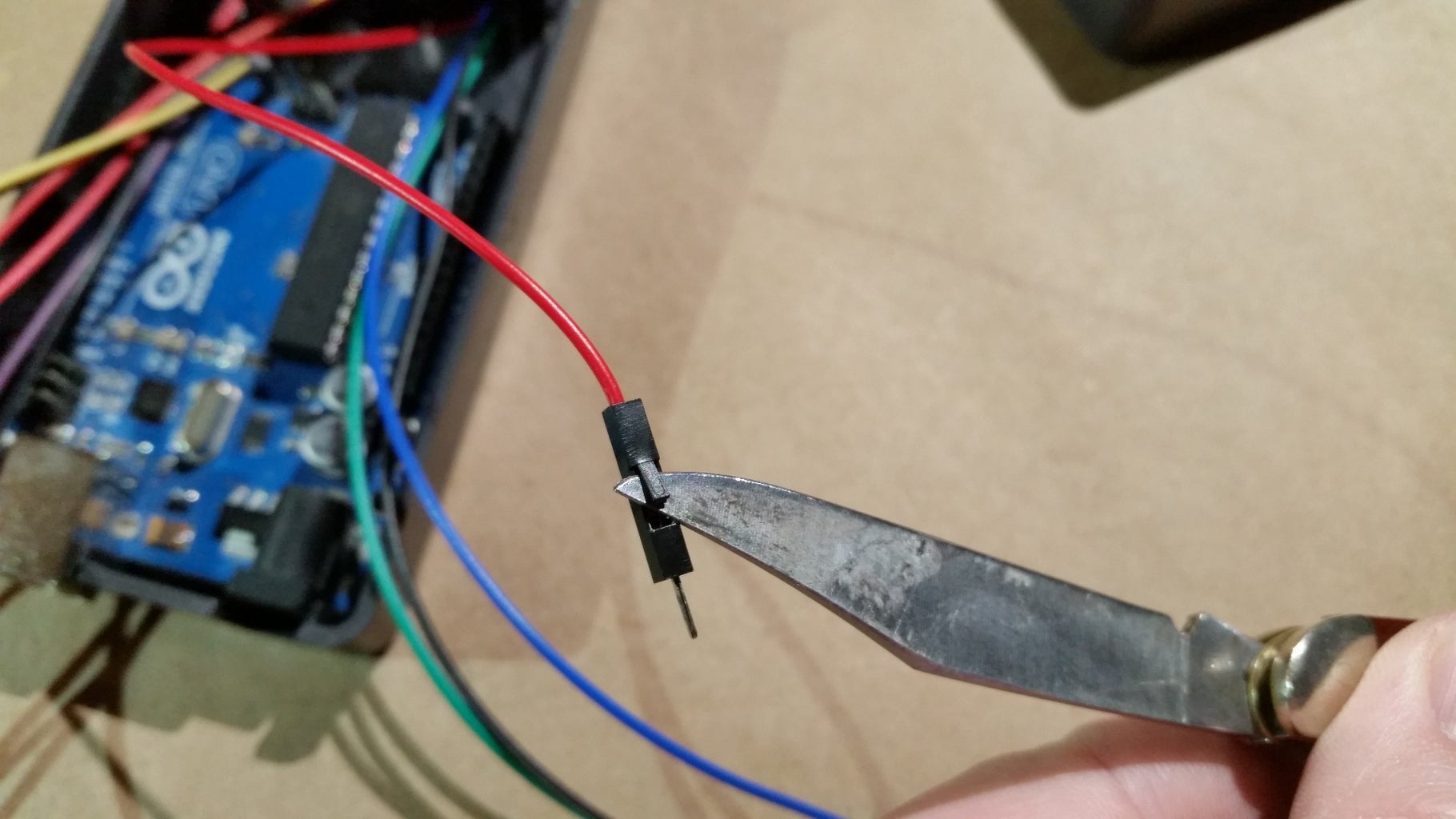 Connect 3.3V Wires