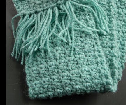 Crumpled Griddle Scarf Video and Pattern