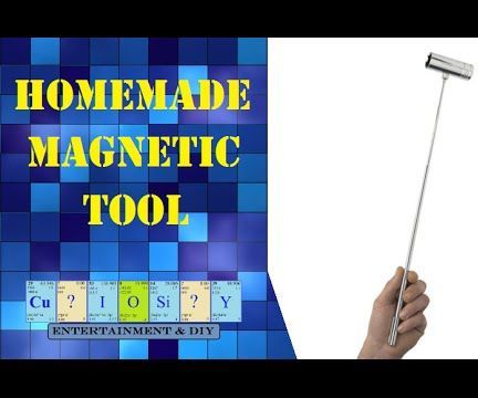 Homemade Magnetic Pickup Tool