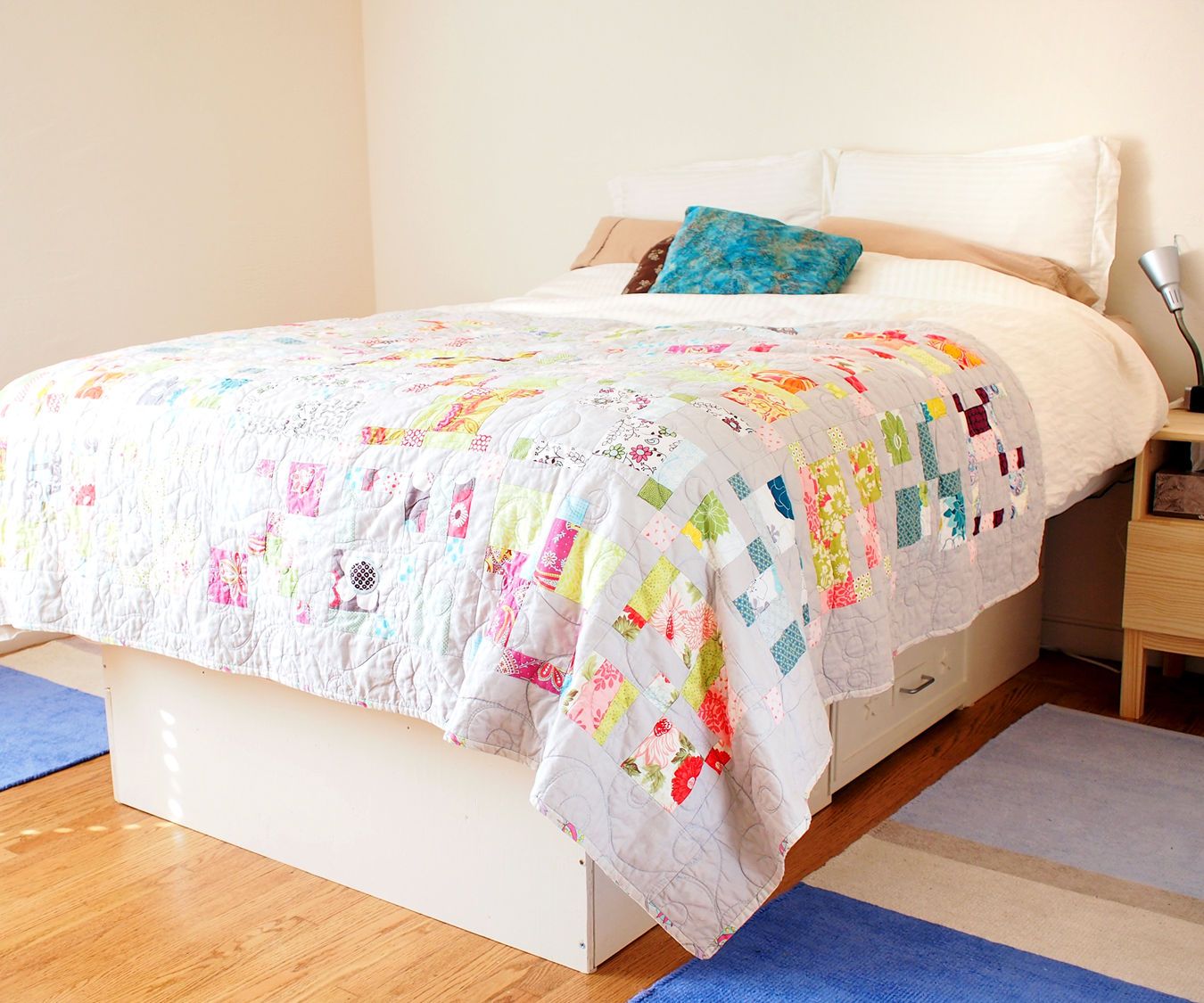 Elevated Bed From 3 Sheets of Plywood