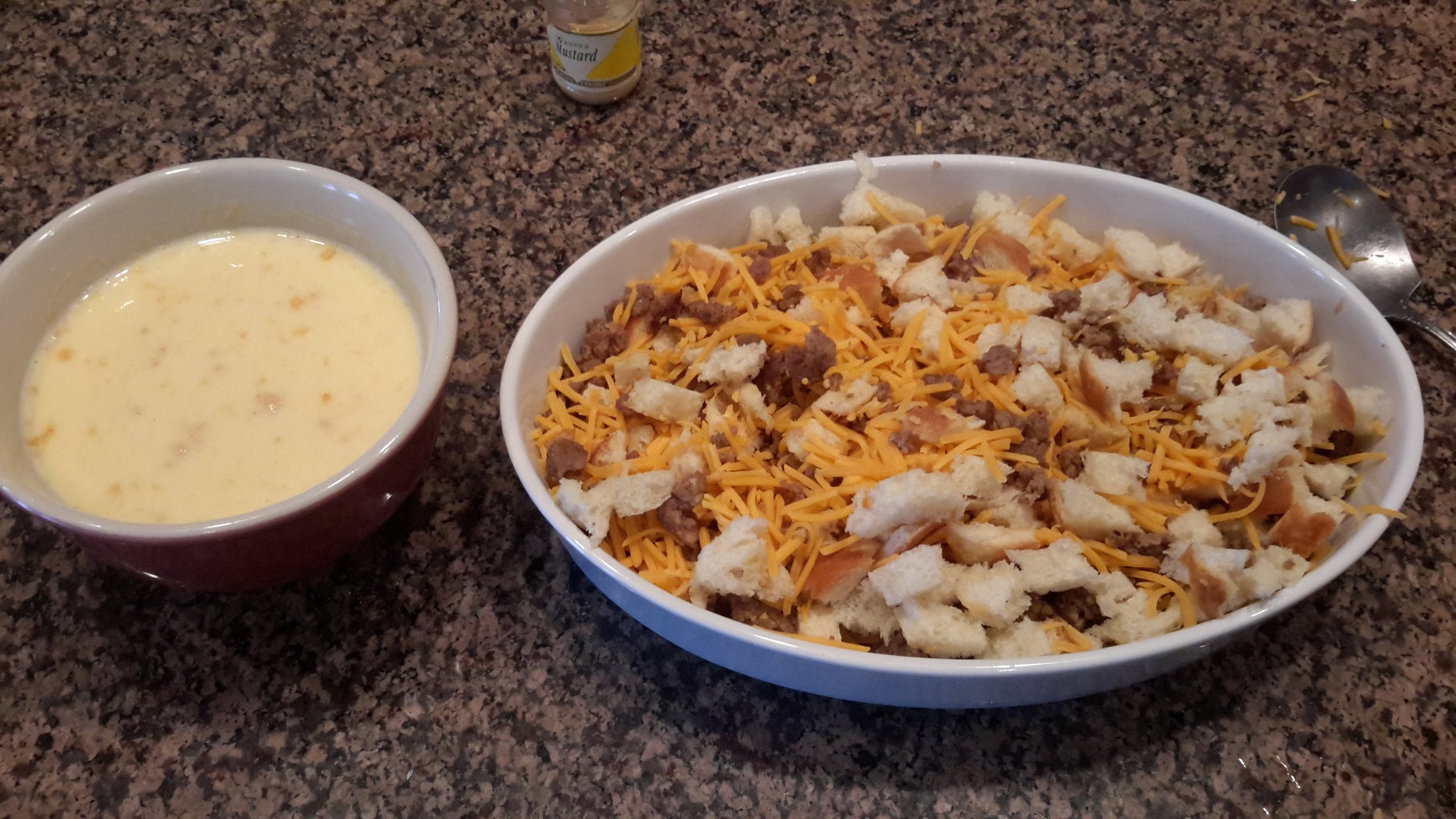The Perfect Sausage, Egg & Cheese Breakfast Casserole : 9 Steps